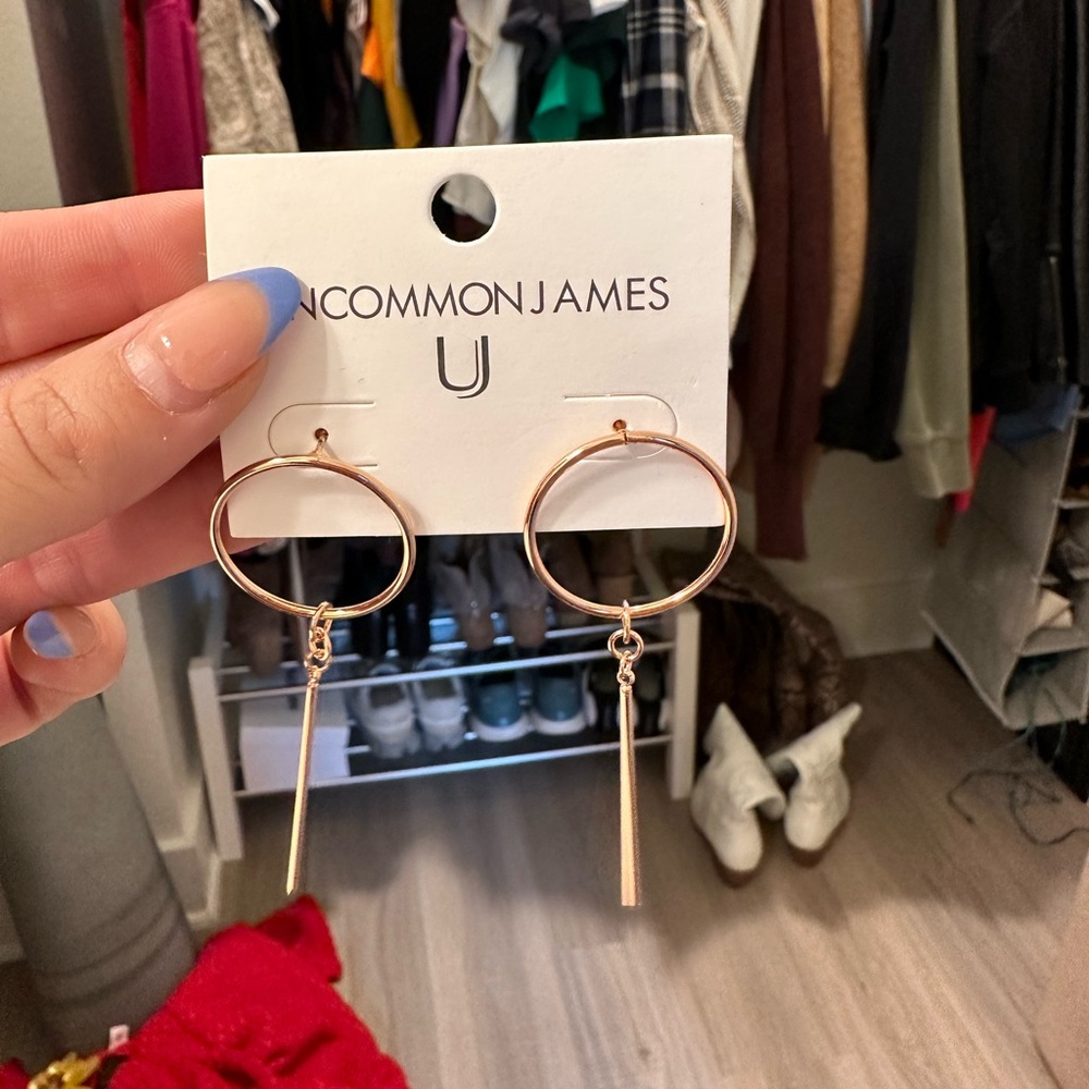 Uncommon James rose gold hoop